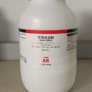 可溶性淀粉，C12H22O11